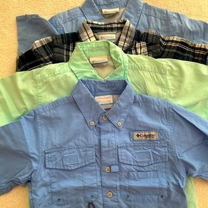 Columbia PFG - kids outdoor / swim fishing shirts